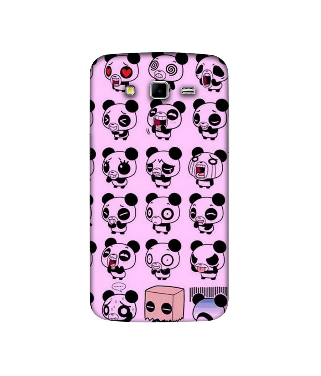 Amazon Brand - Solimo Designer Panda Experation 3D Printed Hard Back Case Mobile Cover for Samsung Galaxy Grand 2 G7102 / G7105