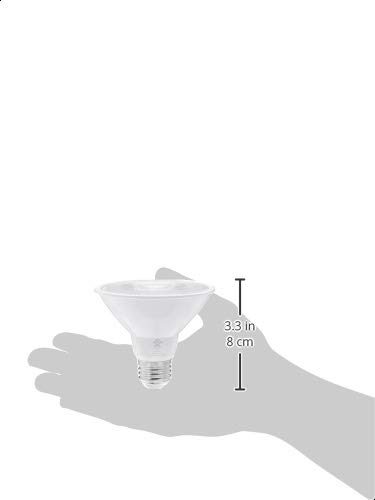 AmazonCommercial 75 Watt Equivalent, 25000 Hours, Dimmable, 1050 Lumens, Energy Star and CEC (California) Compliant, High Intensity Spot PAR30 Short Neck LED Light Bulb - Pack of 1, Soft White