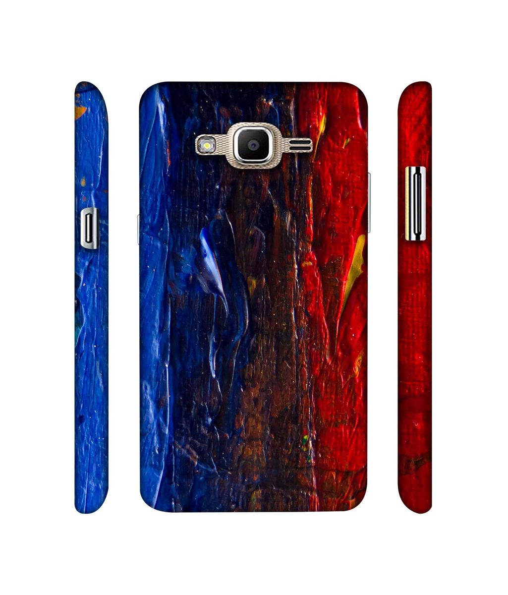 Amazon Brand - Solimo Designer Red Paint On Wall 3D Printed Hard Back Case Mobile Cover for Samsung Galaxy J2 Prime