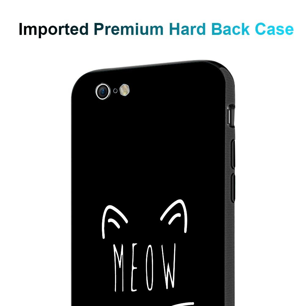 Amazon Brand - Solimo Designer Meow Printed Hard Back Case Mobile Cover for Apple iPhone 6S / 6 (D1212)