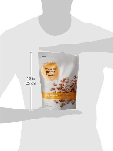 Wickedly Prime Roasted Cashews, Honey Sesame, 12 Ounce (Pack of 2)