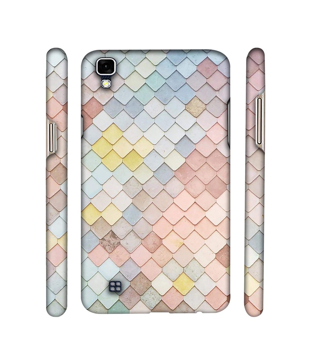 Amazon Brand - Solimo Designer Small Squre Texture 3D Printed Hard Back Case Mobile Cover for LG X Power