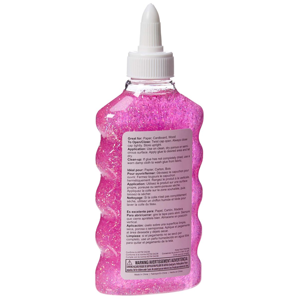 AmazonBasics Liquid Washable Glitter Glue