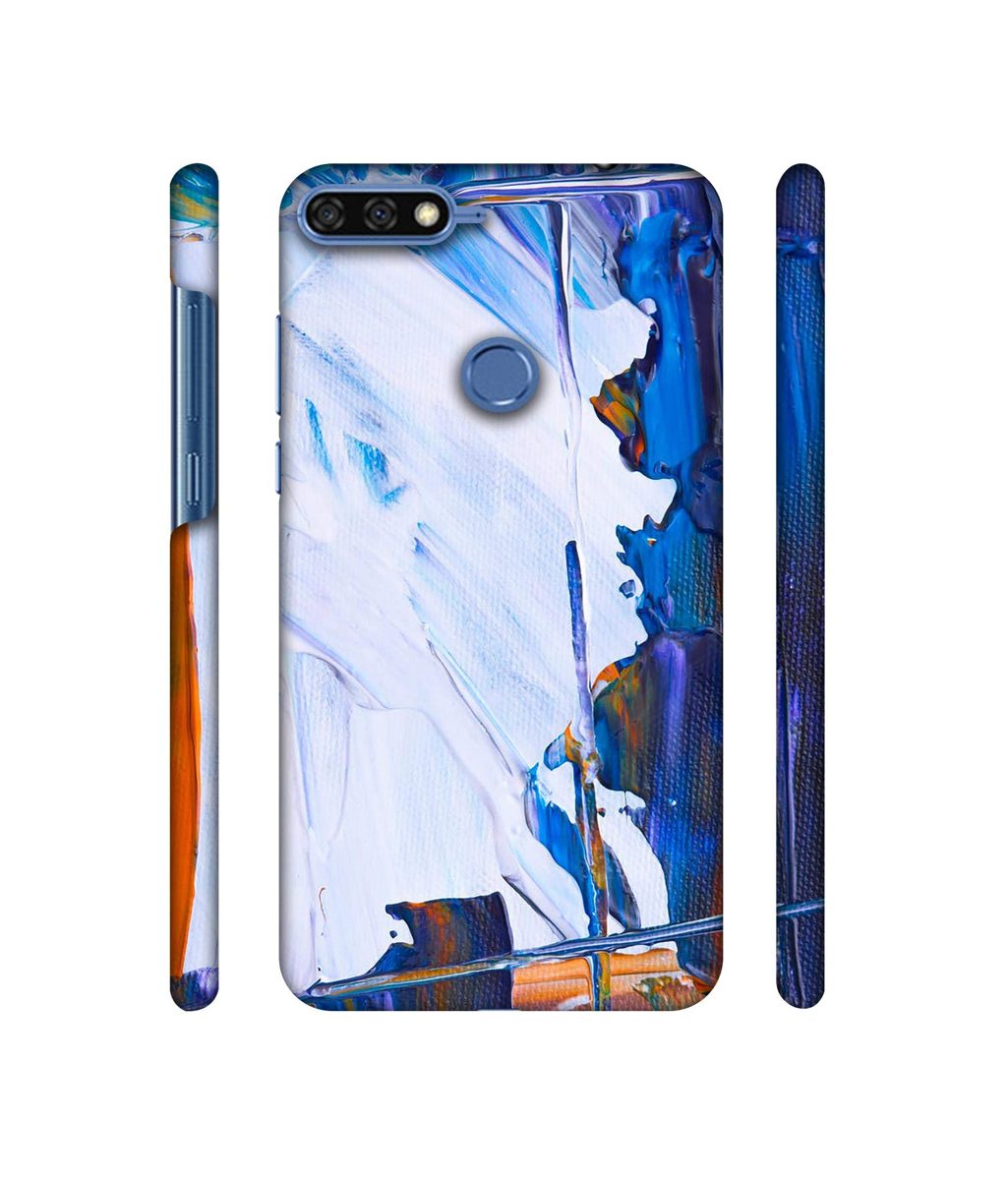 Amazon Brand - Solimo Designer Canvas Paint 3D Printed Hard Back Case Mobile Cover for Huawei Honor 7A