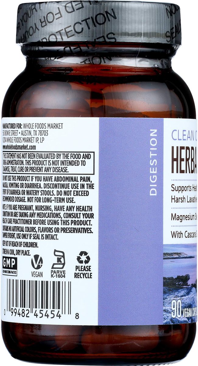Whole Foods Market, Herbal Support, 90 ct