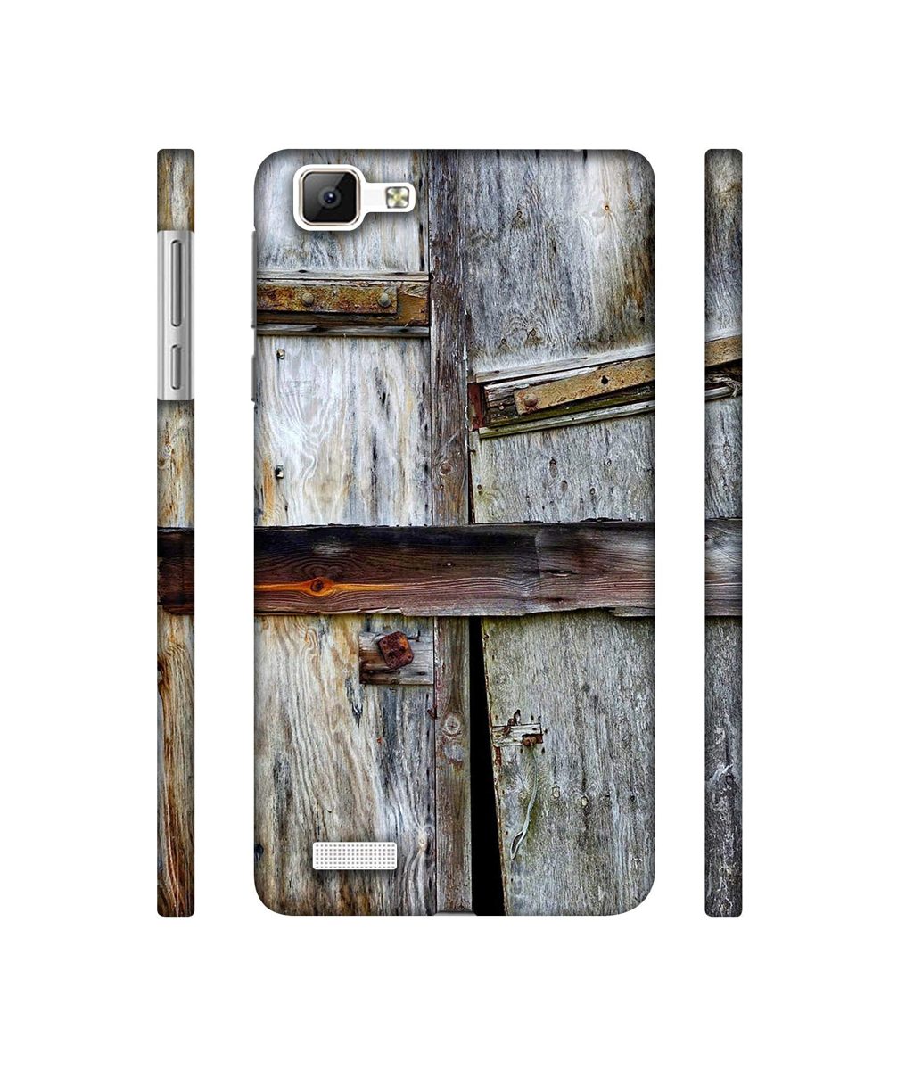 Amazon Brand - Solimo Designer Old Door 3D Printed Hard Back Case Mobile Cover for Vivo V1