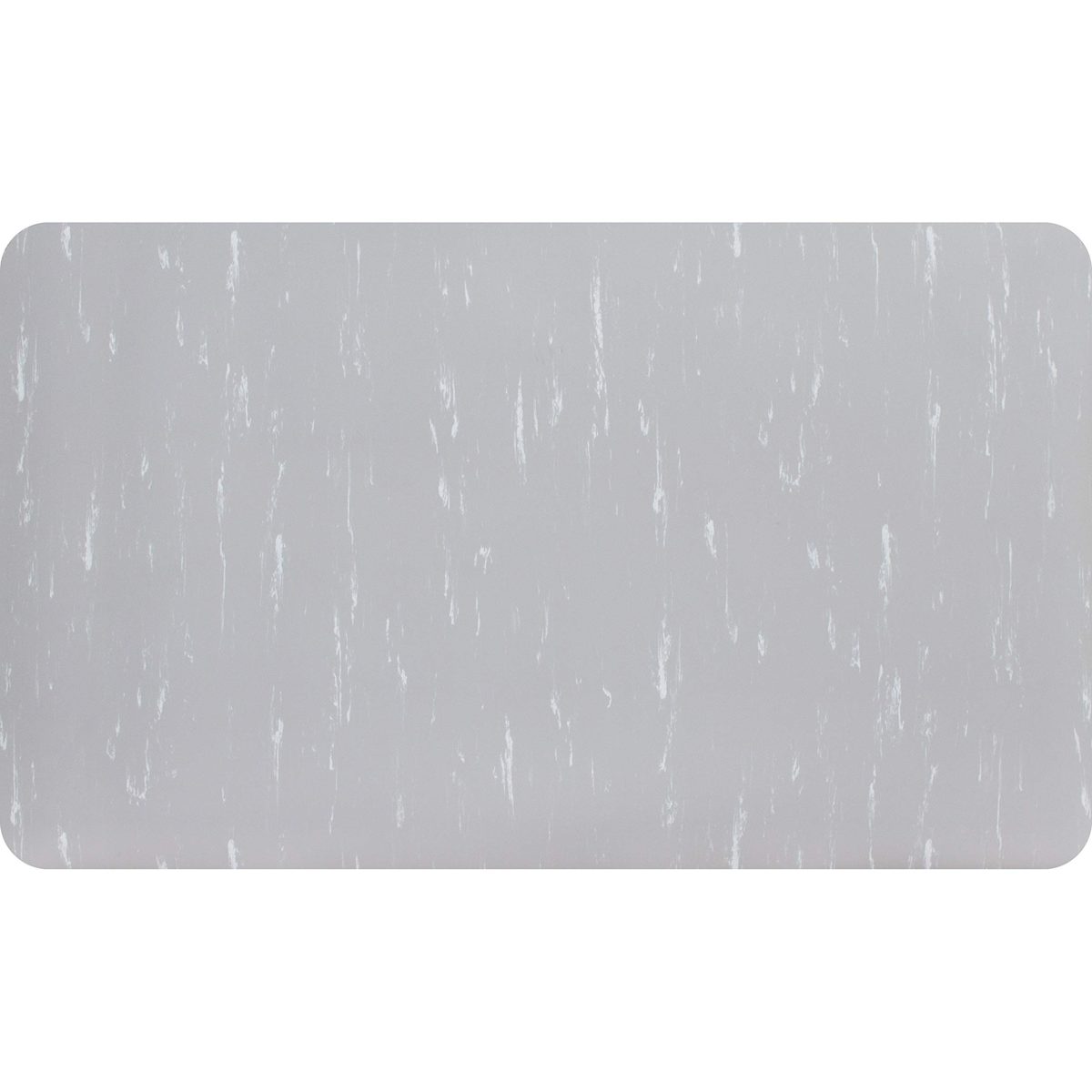 AmazonBasics Anti-Fatigue Mat Marbleized Composite Mat 1/2" Thick 3x10 Black/Gray/White
