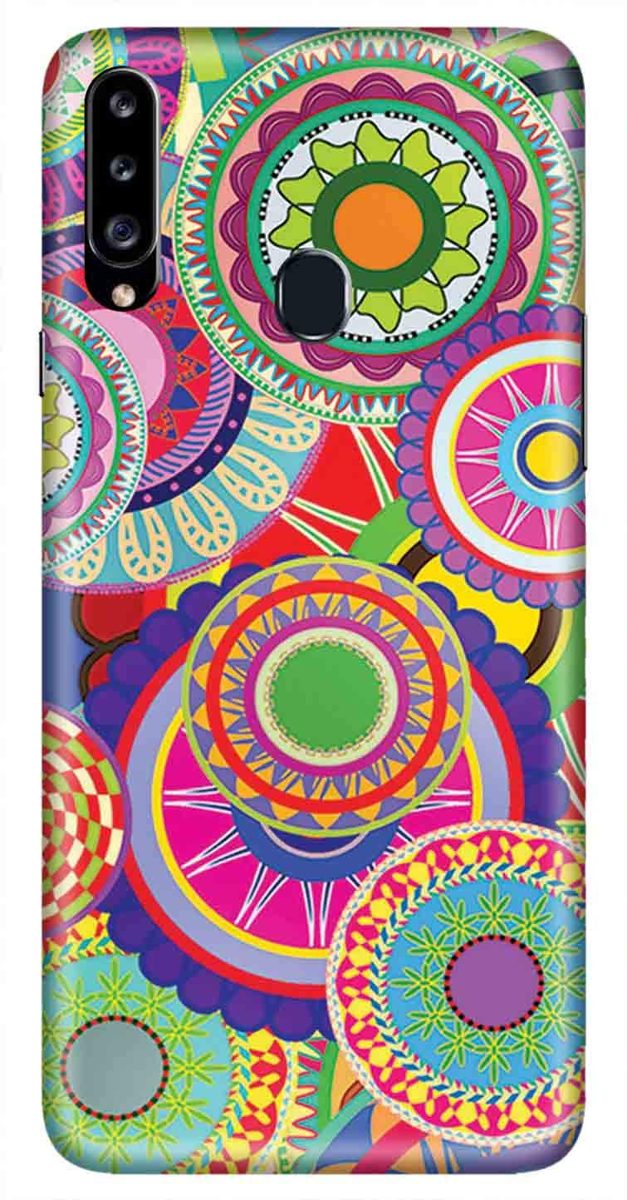 Amazon Brand - Solimo Designer Pattern 3D Printed Hard Back Case Mobile Cover for Samsung Galaxy A20s