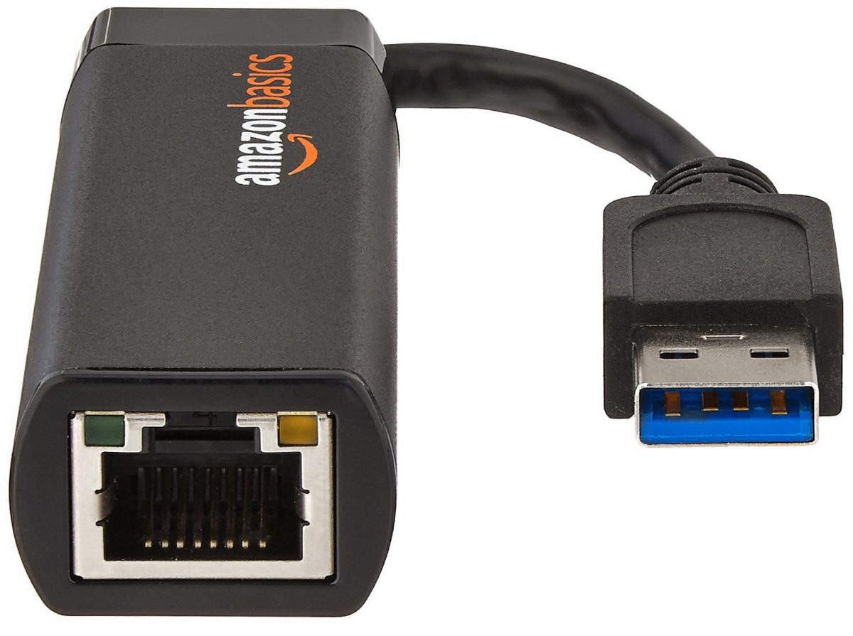 AmazonBasics USB 3.0 to 10/100/1000 Gigabit Ethernet Adapter, 10-Pack