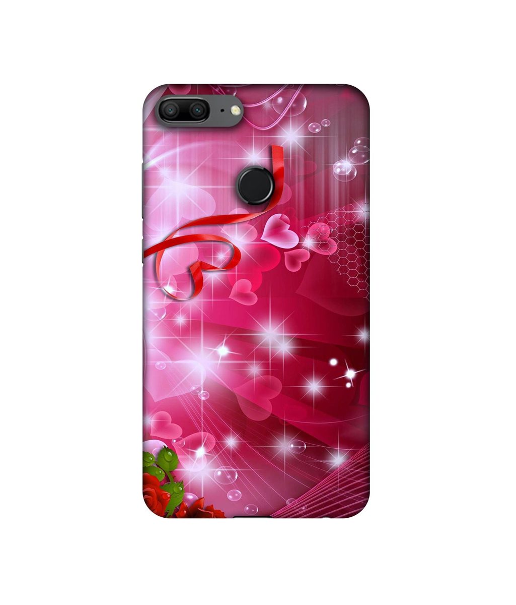 Amazon Brand - Solimo Designer Love UV Printed Soft Back Case Mobile Cover for Huawei Honor 9 Lite