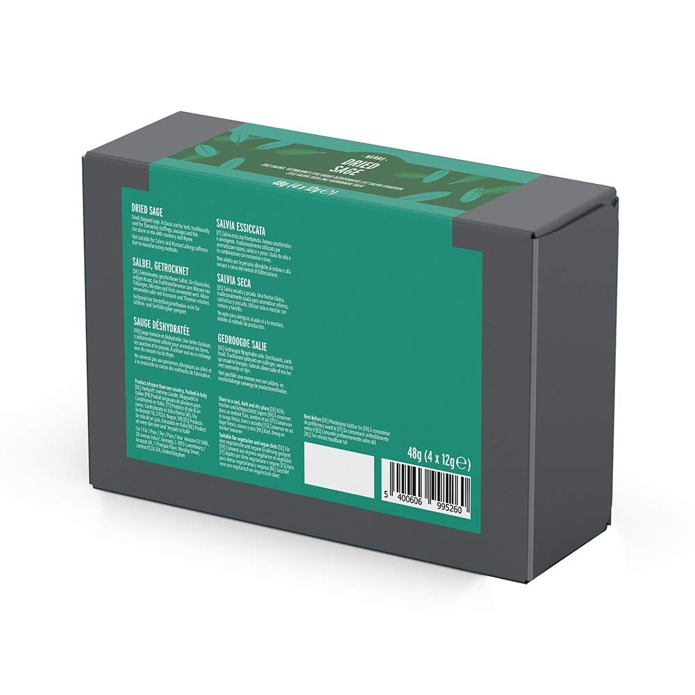 Amazon Brand - Happy Belly - Sage, 4x12g