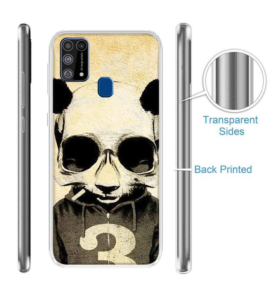 Amazon Brand - Solimo Designer Multicolor Superhero Printed Soft Back Case Mobile Cover for Samsung Galaxy M31
