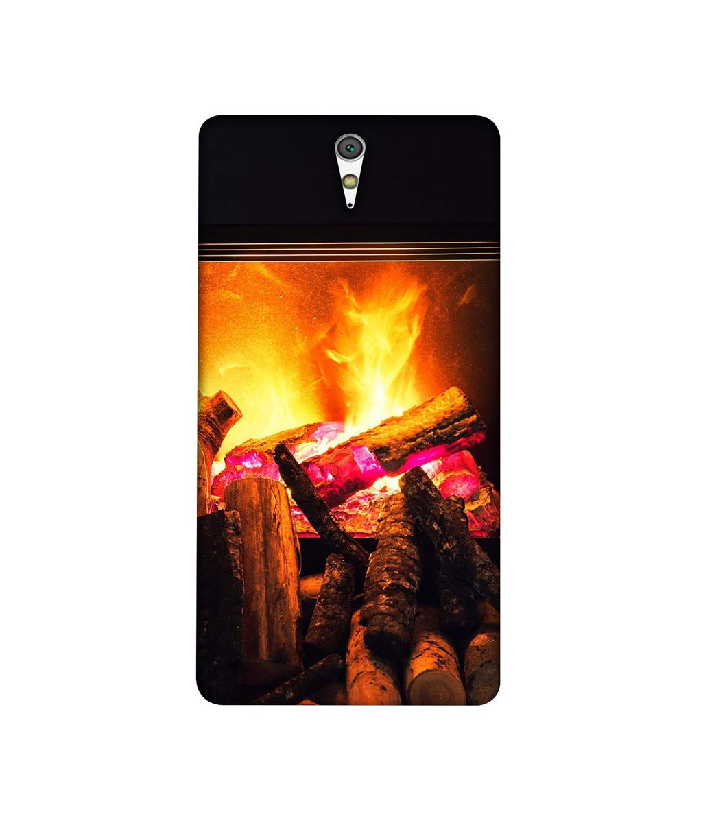 Amazon Brand - Solimo Designer Born Fire 3D Printed Hard Back Case Mobile Cover for Sony Xperia C5 Ultra Dual