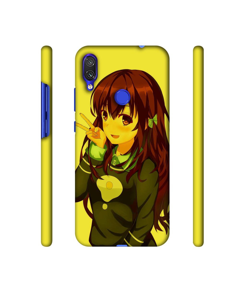 Amazon Brand - Solimo Designer DJ Girl Vector 3D Printed Hard Back Case Mobile Cover for Xiaomi Redmi Note 7S