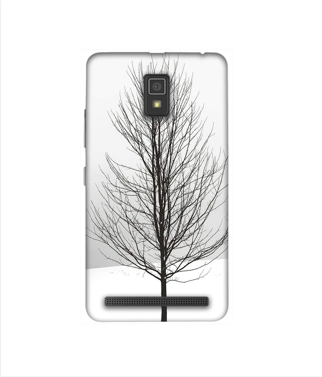 Amazon Brand - Solimo Designer Tree Sketch 3D Printed Hard Back Case Mobile Cover for Lenovo A6600