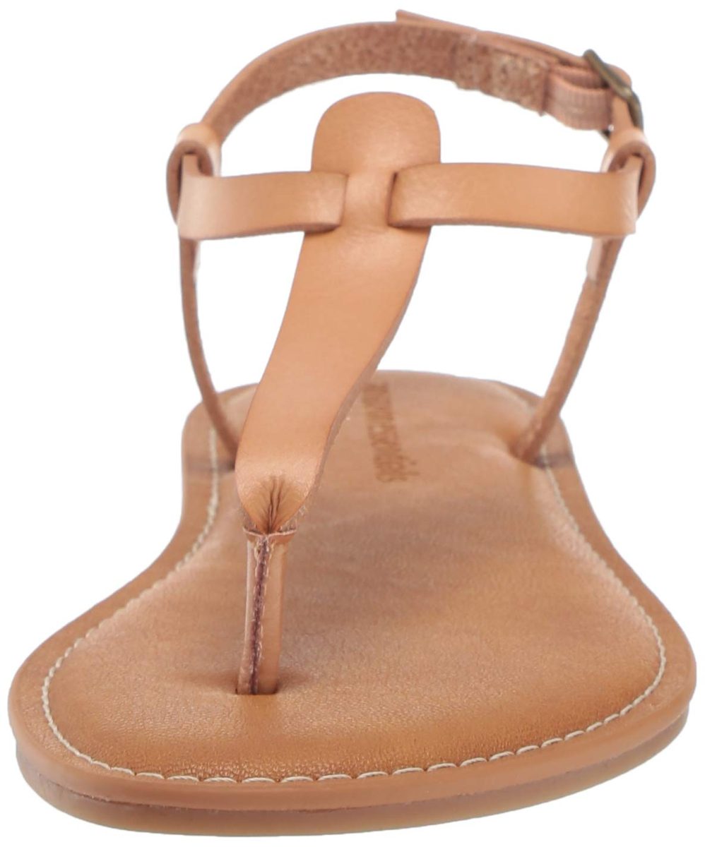 Amazon Essentials Spano Women's Casual Thong with Ankle Strap Sandal, Women's Sandal