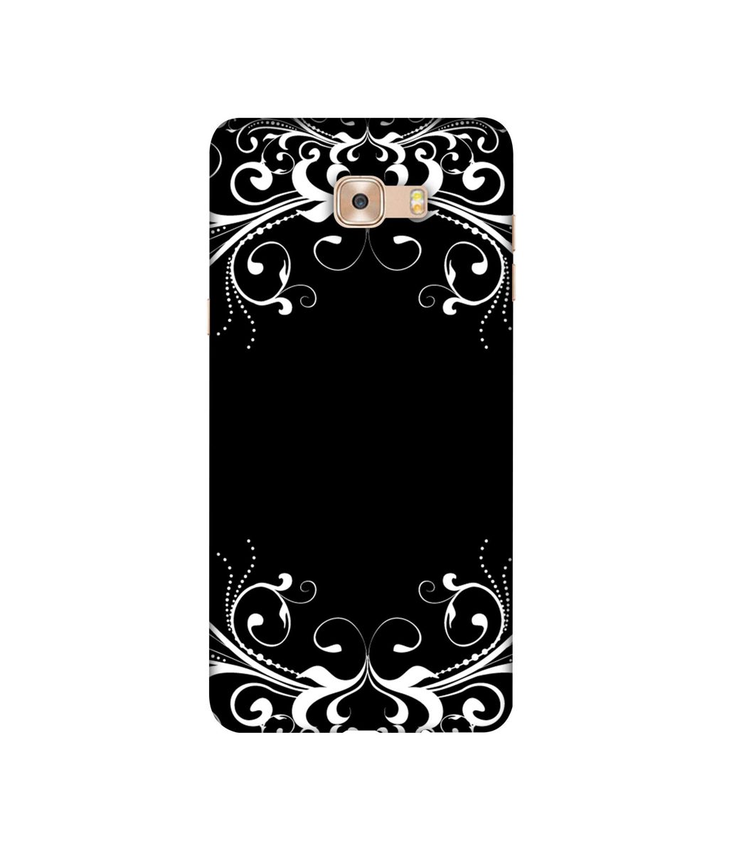 Amazon Brand - Solimo Designer Round Flower Crown 3D Printed Hard Back Case Mobile Cover for Samsung Galaxy C9 Pro