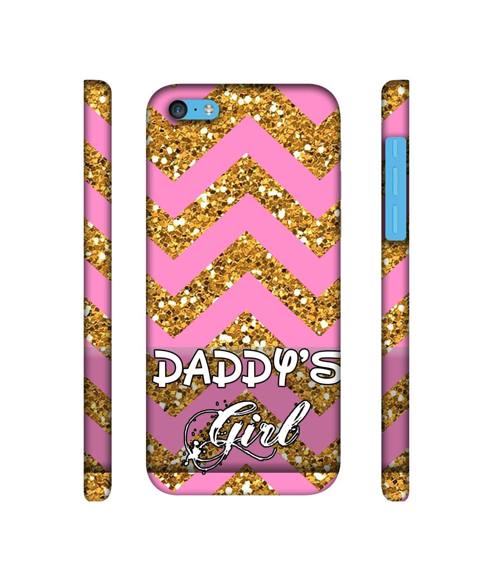 Amazon Brand - Solimo Designer Daddy's Girl 3D Printed Hard Back Case Mobile Cover for Apple iPhone 5C