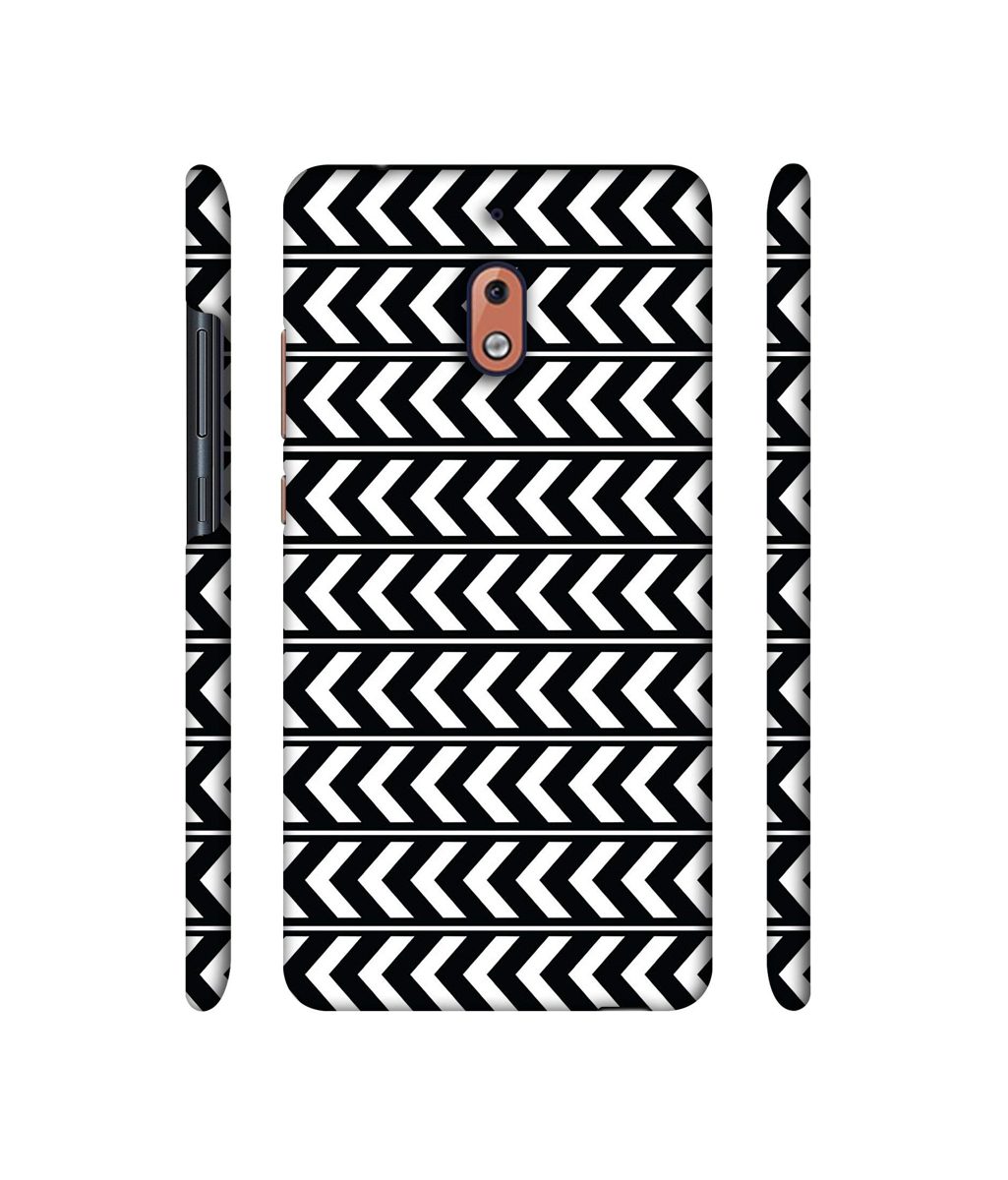 Amazon Brand - Solimo Designer Horizontal Arrow Texture 3D Printed Hard Back Case Mobile Cover for Nokia 2.1