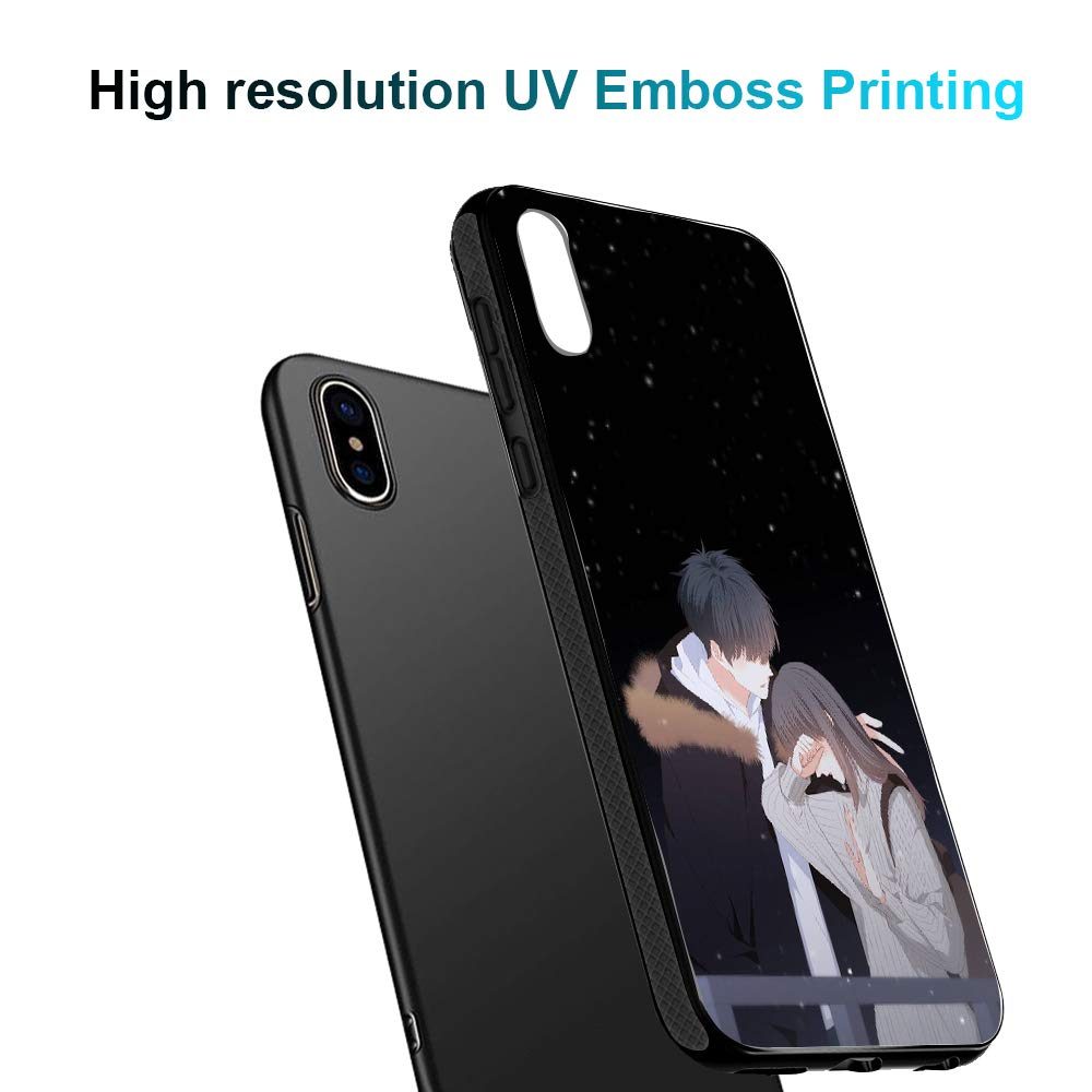 Amazon Brand - Solimo Designer Star Printed Hard Back Case Mobile Cover for Apple iPhone X/Xs (D1250)