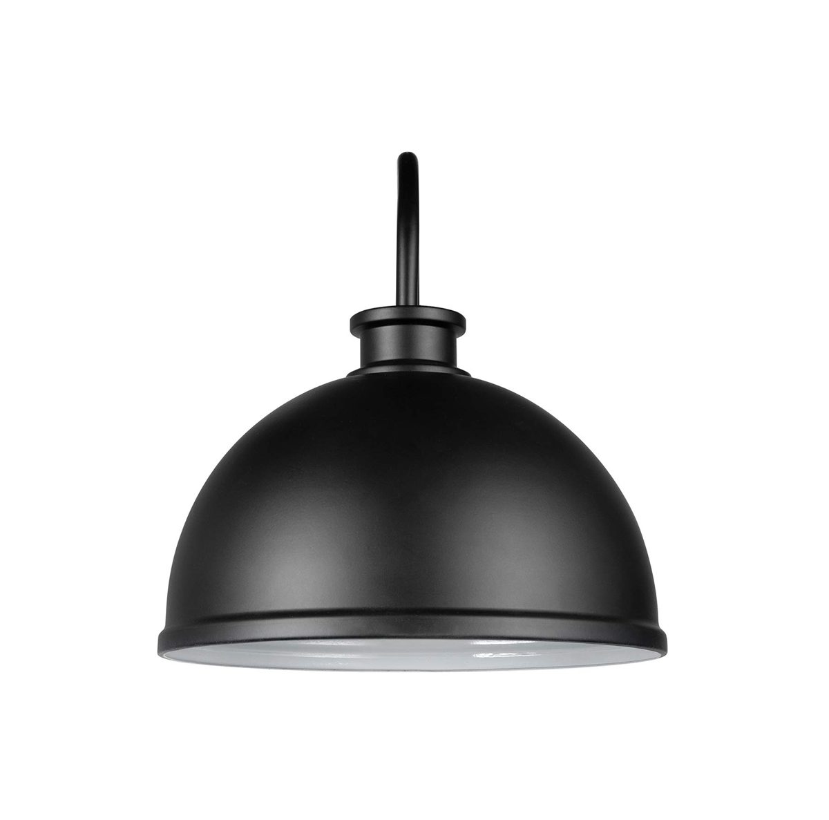 Amazon Brand – Stone & Beam Contemporary Outdoor Wall Sconce, 11.62"H, Matte Black