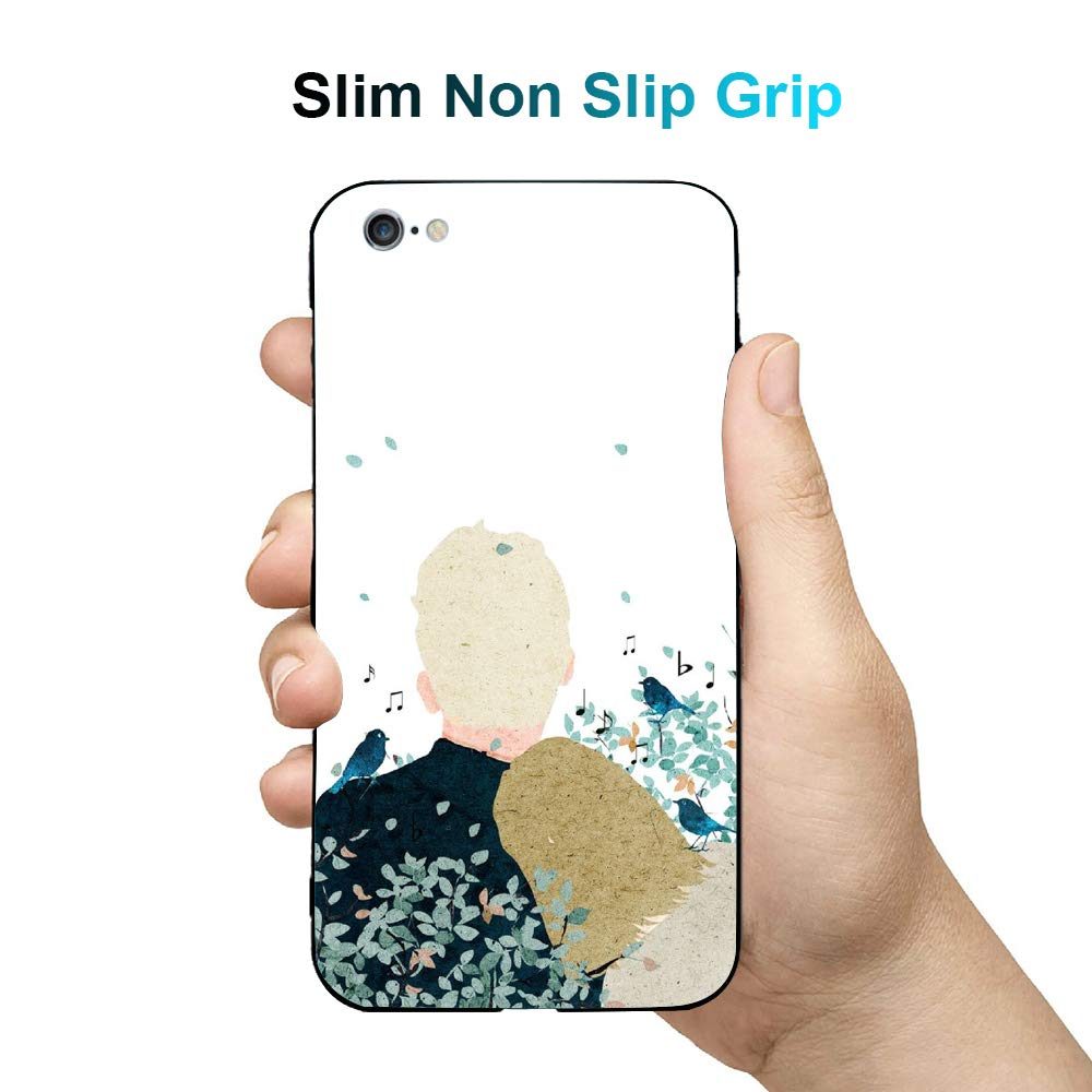 Amazon Brand - Solimo Designer Love Bird Printed Hard Back Case Mobile Cover for Apple iPhone 6S / 6 (D169)