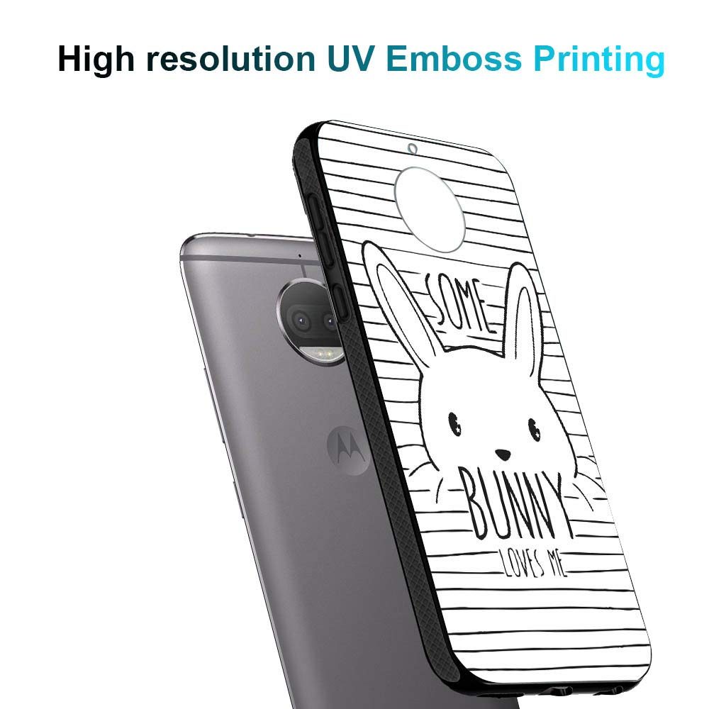 Amazon Brand - Solimo Designer Bunny Printed Hard Back Case Mobile Cover for Moto G5S Plus (D1283)