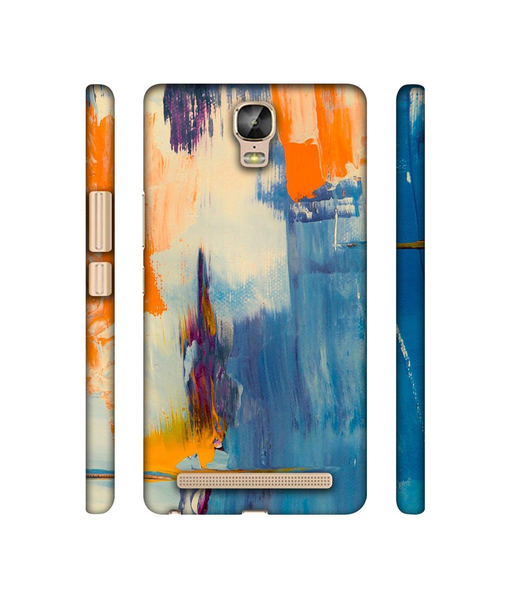 Amazon Brand - Solimo Designer Multicolor Brush Texture 3D Printed Hard Back Case Mobile Cover for Gionee Marathon M5 Plus