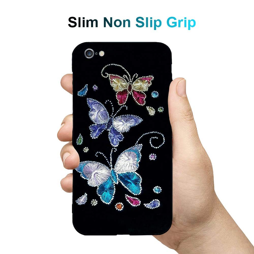 Amazon Brand - Solimo Designer Butterfly Printed Hard Back Case Mobile Cover for Apple iPhone 6S / 6 (D1170)