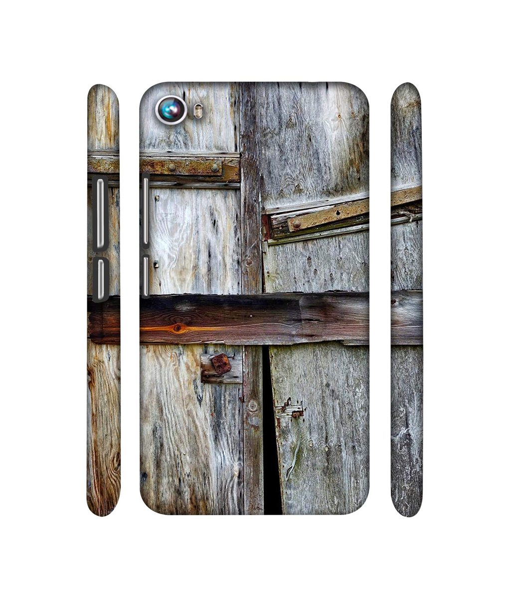 Amazon Brand - Solimo Designer Old Door 3D Printed Hard Back Case Mobile Cover for Micromax Canvas Fire 4 A107