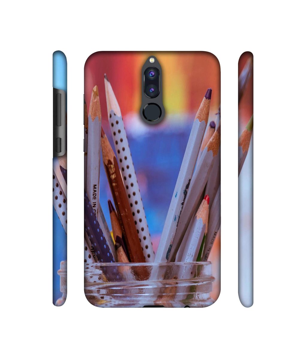 Amazon Brand - Solimo Designer Pencile 3D Printed Hard Back Case Mobile Cover for Huawei Honor 9i