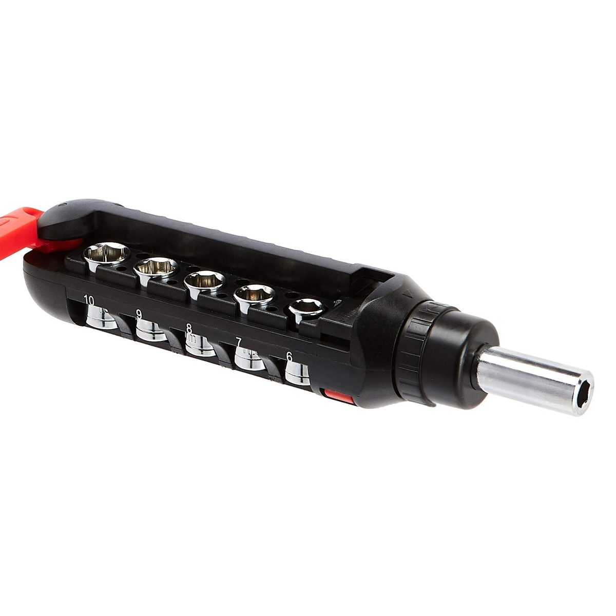AmazonBasics 15-in-1 Magnetic Ratchet Wrench and Screwdriver Set (Renewed)