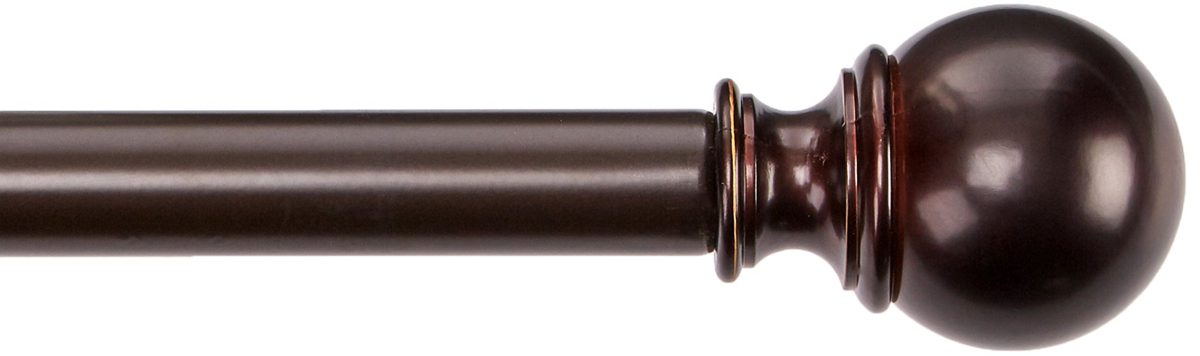 AmazonBasics 1-inch Round End Curtain Pole