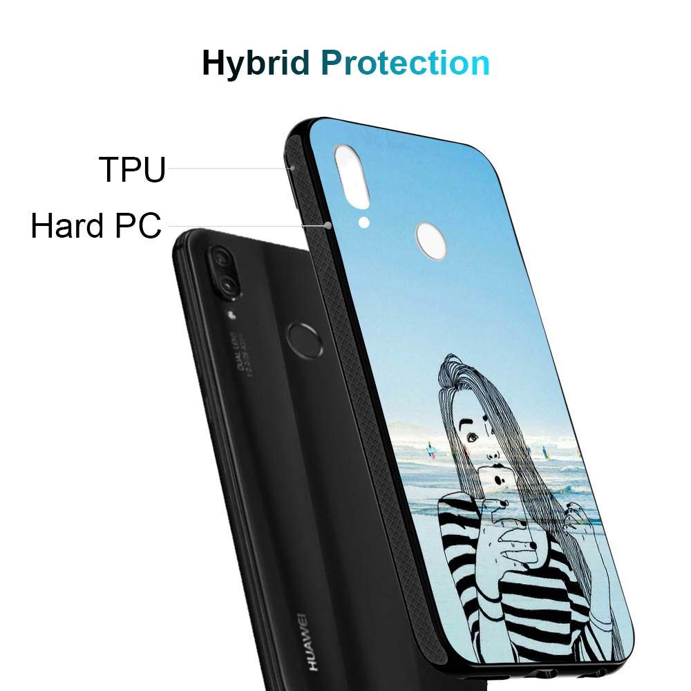 Amazon Brand - Solimo Designer Selfie Printed Hard Back Case Mobile Cover for Huawei Nova 3i (D1270)