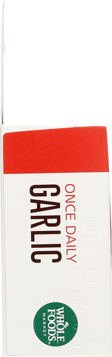 Whole Foods Market, Once Daily Garlic, 100 Count