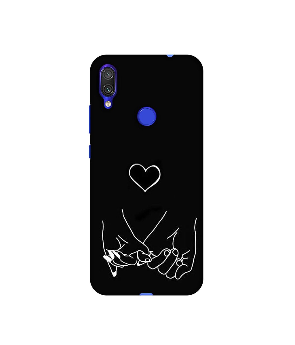 Amazon Brand - Solimo Designer Holding Hands 3D Printed Hard Back Case Mobile Cover for Xiaomi Redmi Note 7 Pro