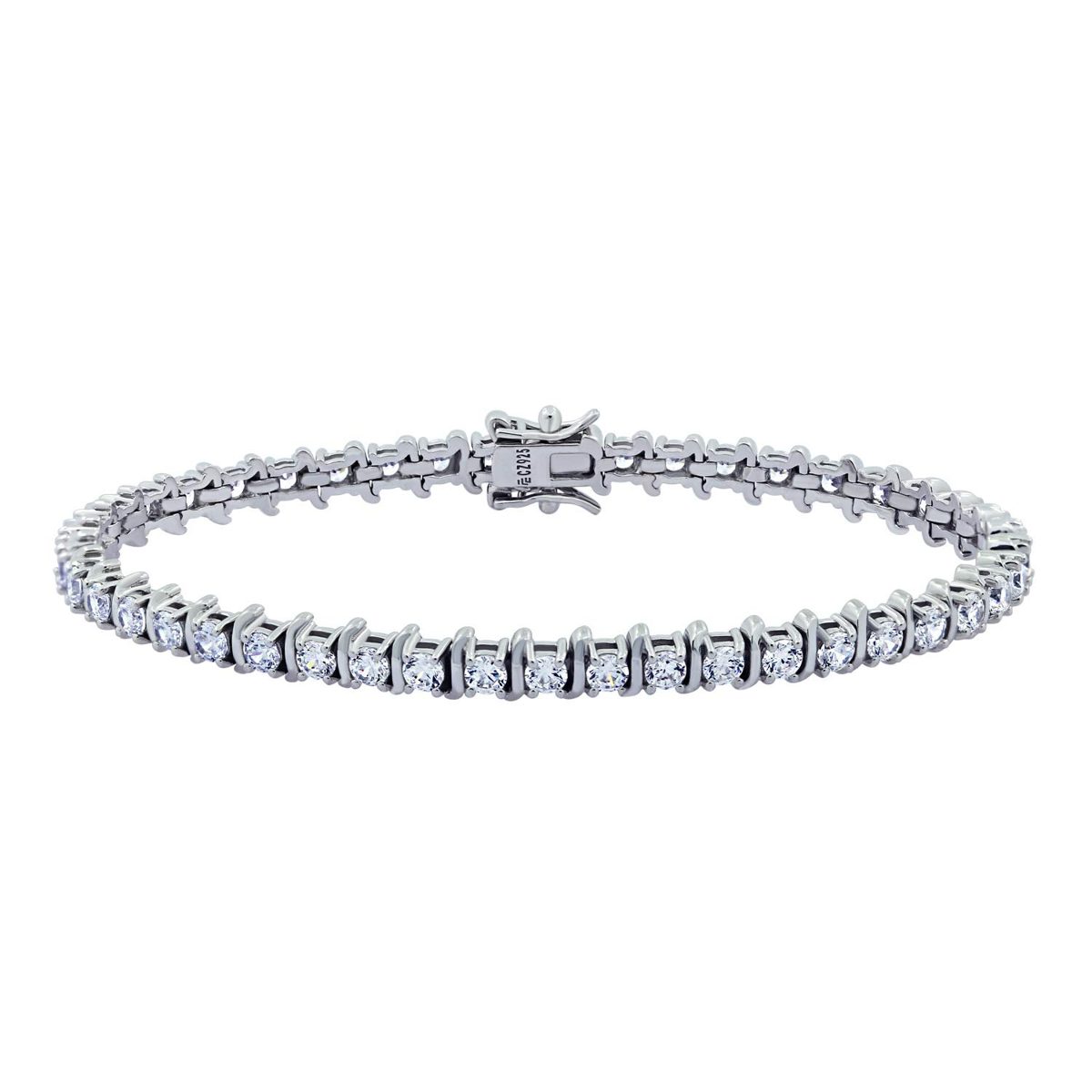 [Find] Amazon Collection roziumumekkisuta-ringusiruba-kuria 3 mm raundokyu-bikkuzirukoniatenisuburesuretto, 18.4 Growth Chart, Length Bracelet jeb01618 _ 110cl7qqd00