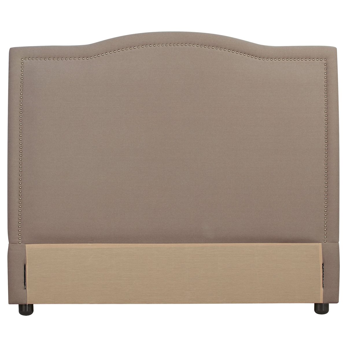 Amazon Brand – Stone & Beam Bridgewater Curved Queen Headboard, 82"W, Fresh Dune