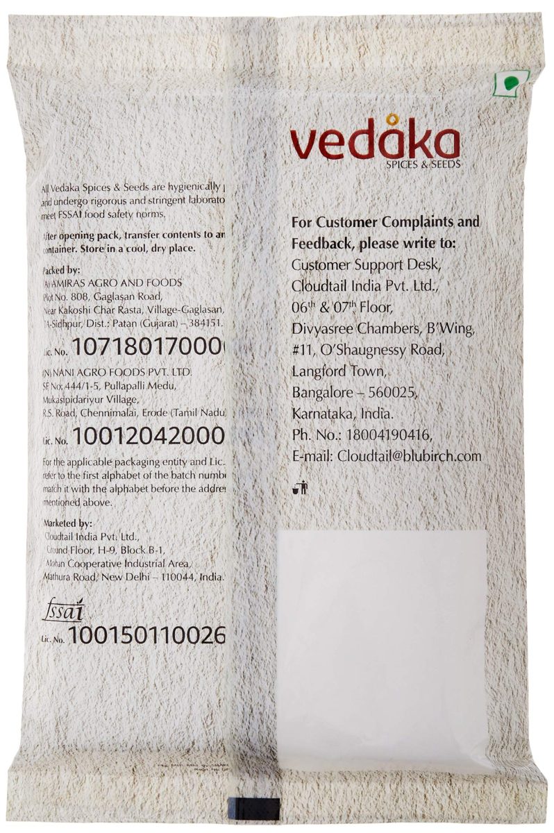Amazon Brand - Vedaka Mustard Seeds (Rai) Small, 200g