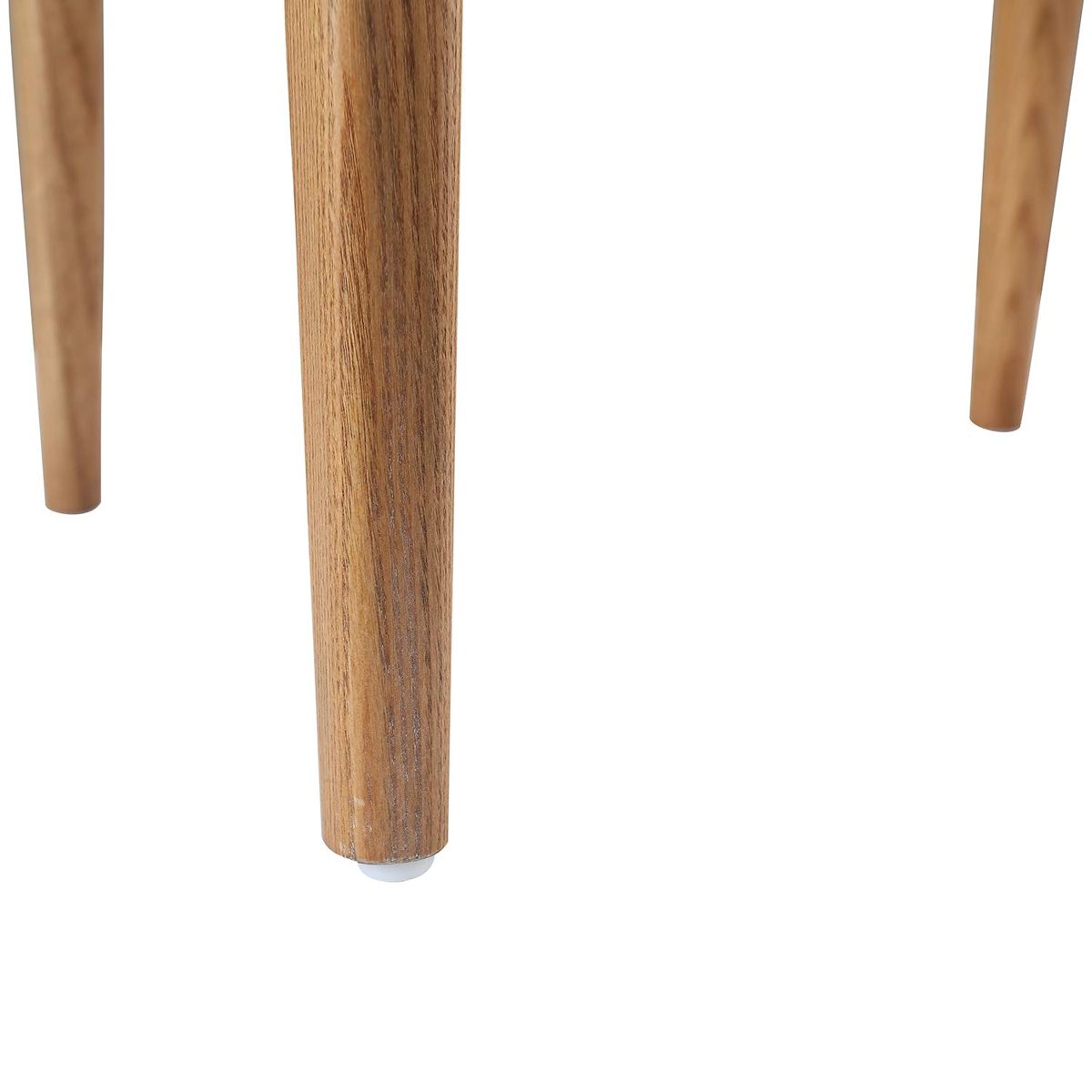 Amazon Brand – Stone & Beam Wishbone and Rattan Dining Chair with Arms, 21.9"W, Brown