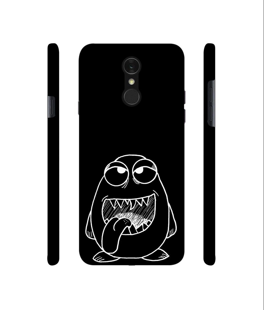 Amazon Brand - Solimo Designer Cartoon Pattern 3D Printed Hard Back Case Mobile Cover for LG Q7