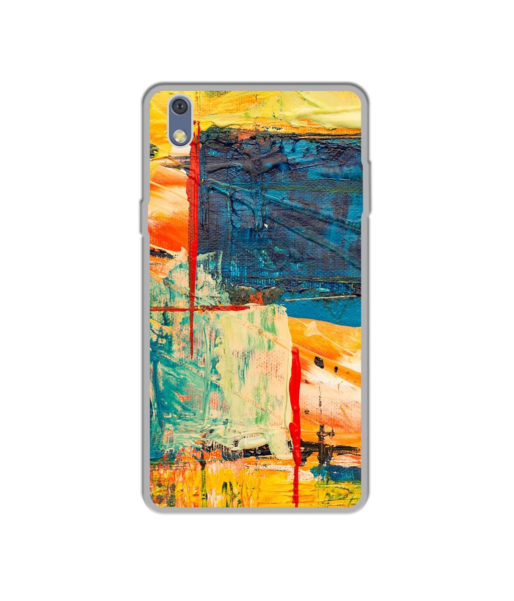 Amazon Brand - Solimo Designer Multicolor Box UV Printed Soft Back Case Mobile Cover for Lyf Water 8