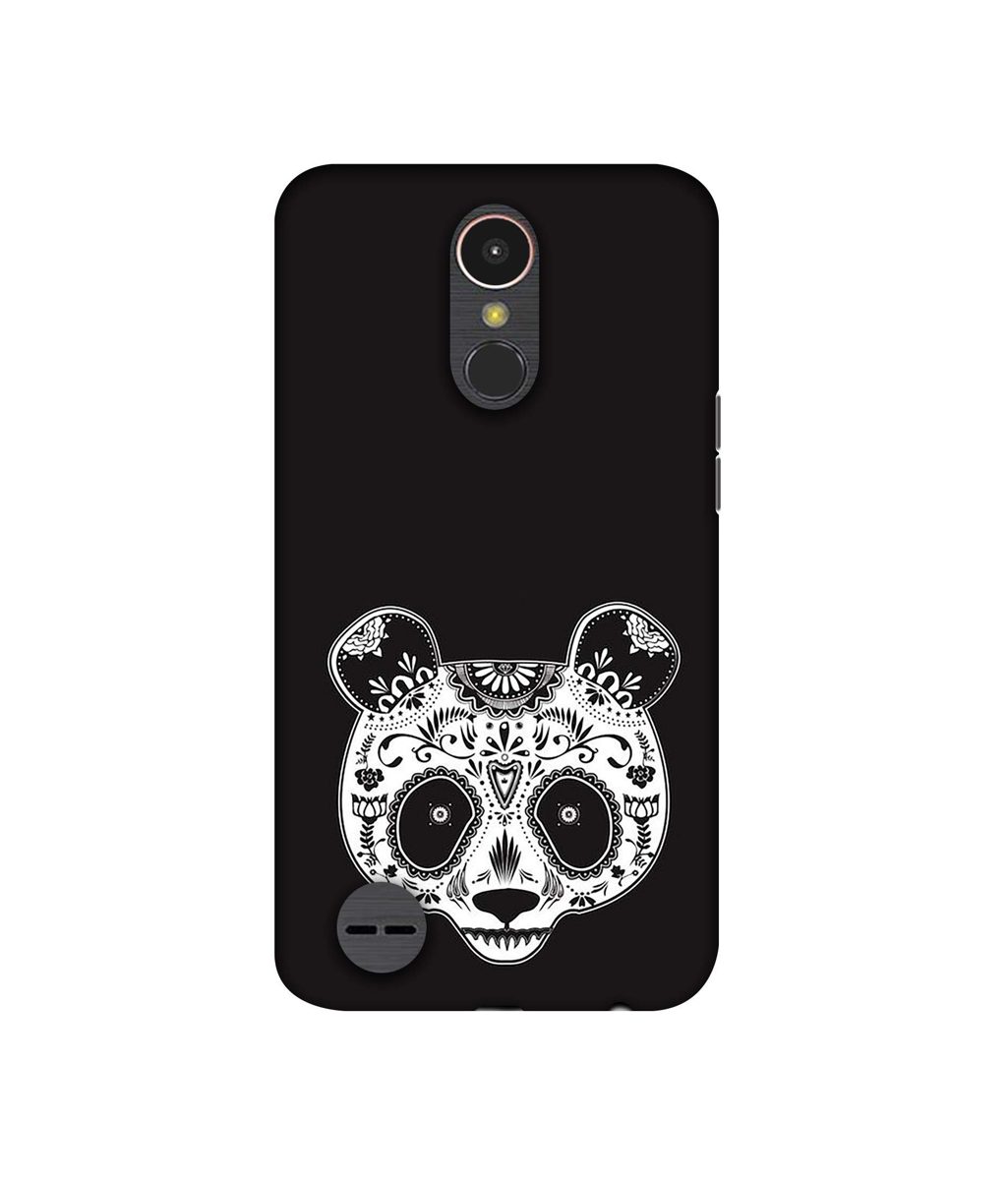 Amazon Brand - Solimo Designer Panda Illustrator 3D Printed Hard Back Case Mobile Cover for LG K10 (2017)
