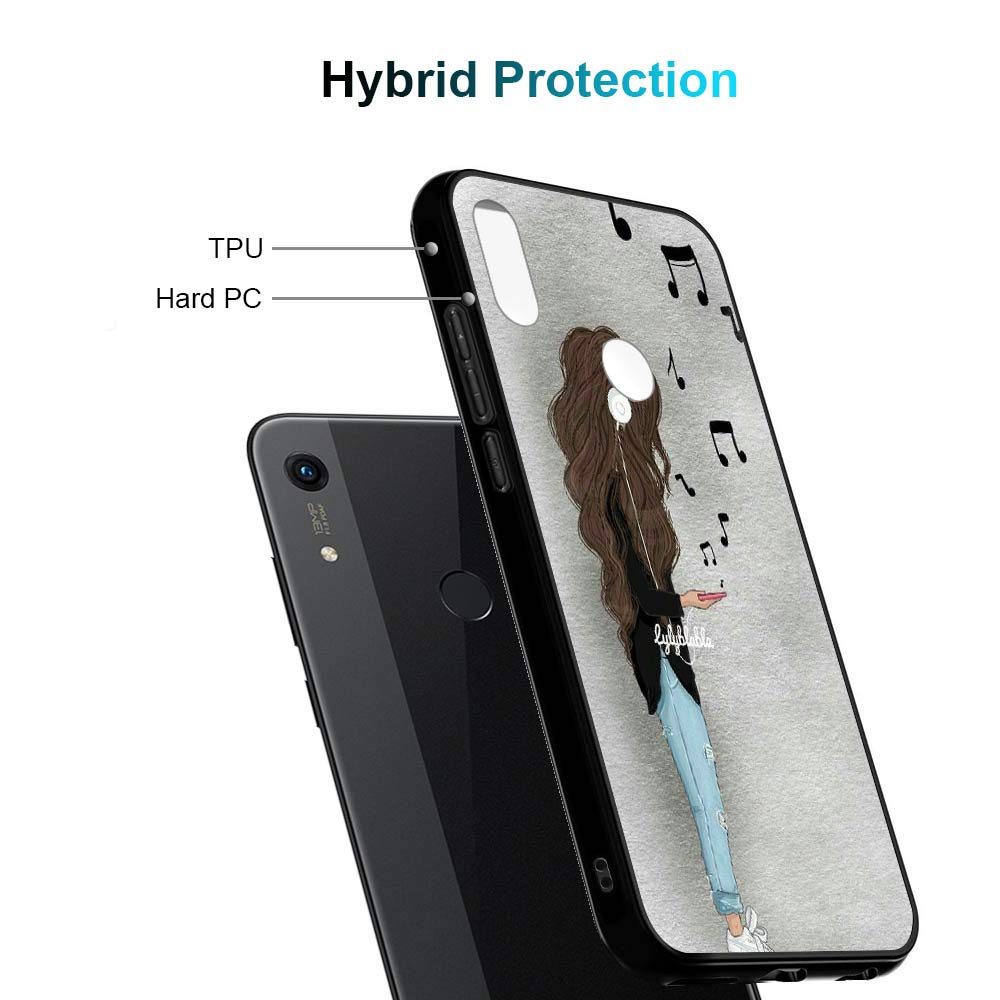 Amazon Brand - Solimo Designer Music Printed Hard Back Case Mobile Cover forHonor 8A (D1259)