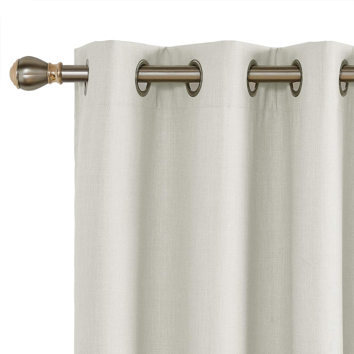 Umi.Essentials Foam Coated Blackout Curtains with Eyelets, 180x140