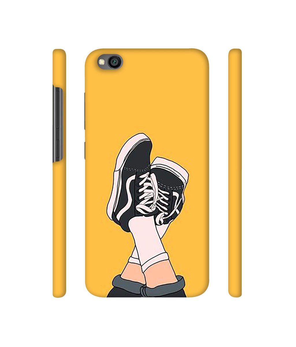 Amazon Brand - Solimo Designer Boy Shoes Pattern 3D Printed Hard Back Case Mobile Cover for Xiaomi Redmi Go