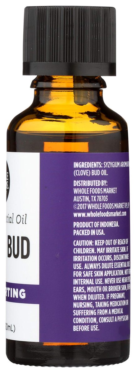 Whole Foods Market, Essential Oil, Clove Bud, 1 fl oz