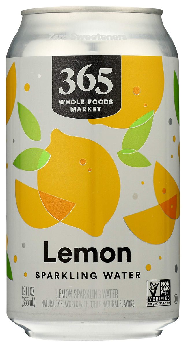 365 EVERYDAY VALUE Lemon Sparkling Water, 12 FZ