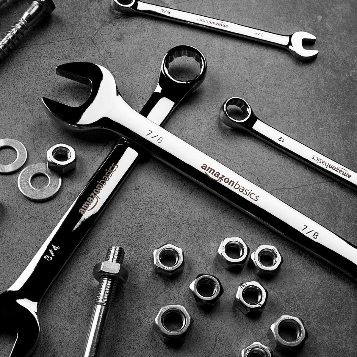 AmazonBasics Combination Wrench Set - 11-Piece
