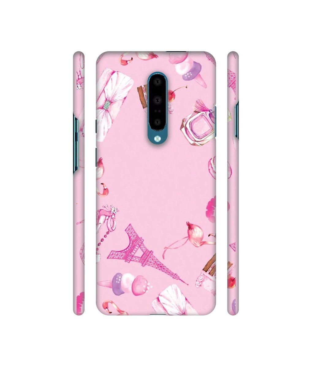Amazon Brand - Solimo Designer Ladies Accessories 3D Printed Hard Back Case Mobile Cover for OnePlus 7